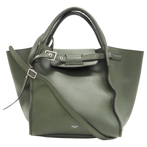 celine big bag green|old celine big bag denim.